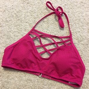 Criss Cross Festival Bikini Top